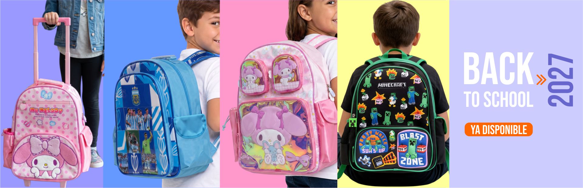 BTS 2027 MOCHILAS